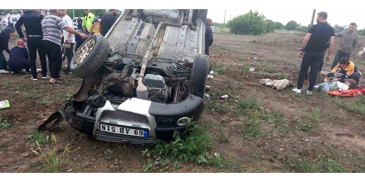 Erzincan’da trafik kazası: 4 yaralı