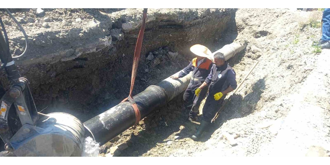 Hakkari’deki içme suyu arızası giderildi