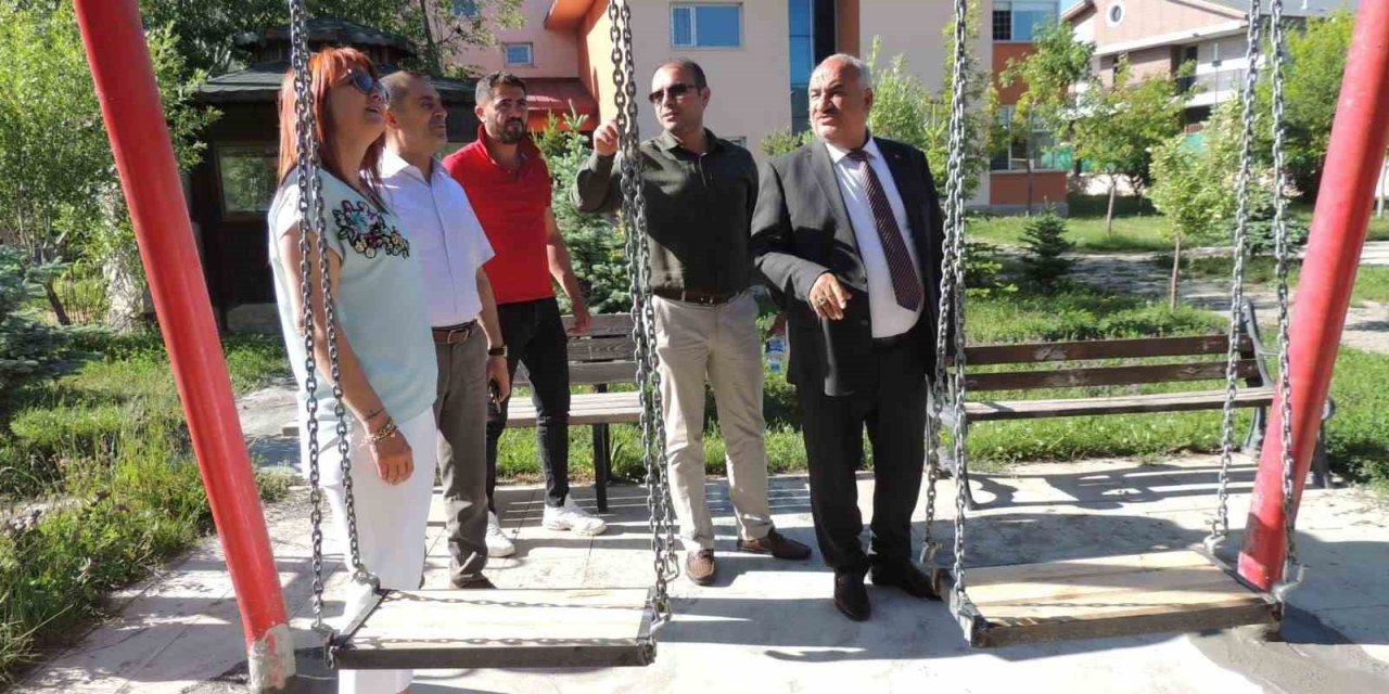 Aziziye Belediyesinden devlet korumasındaki çocuklara park desteği