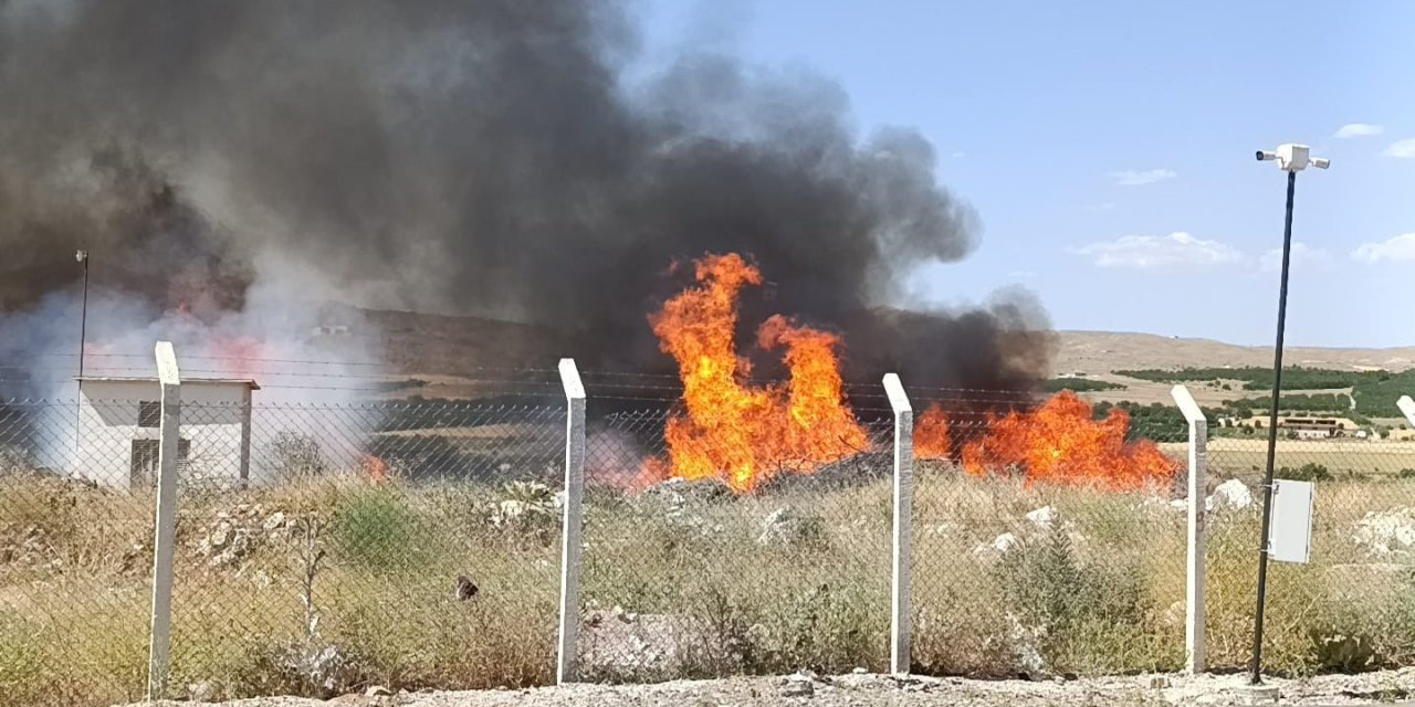 Malatya’da korkutan yangın