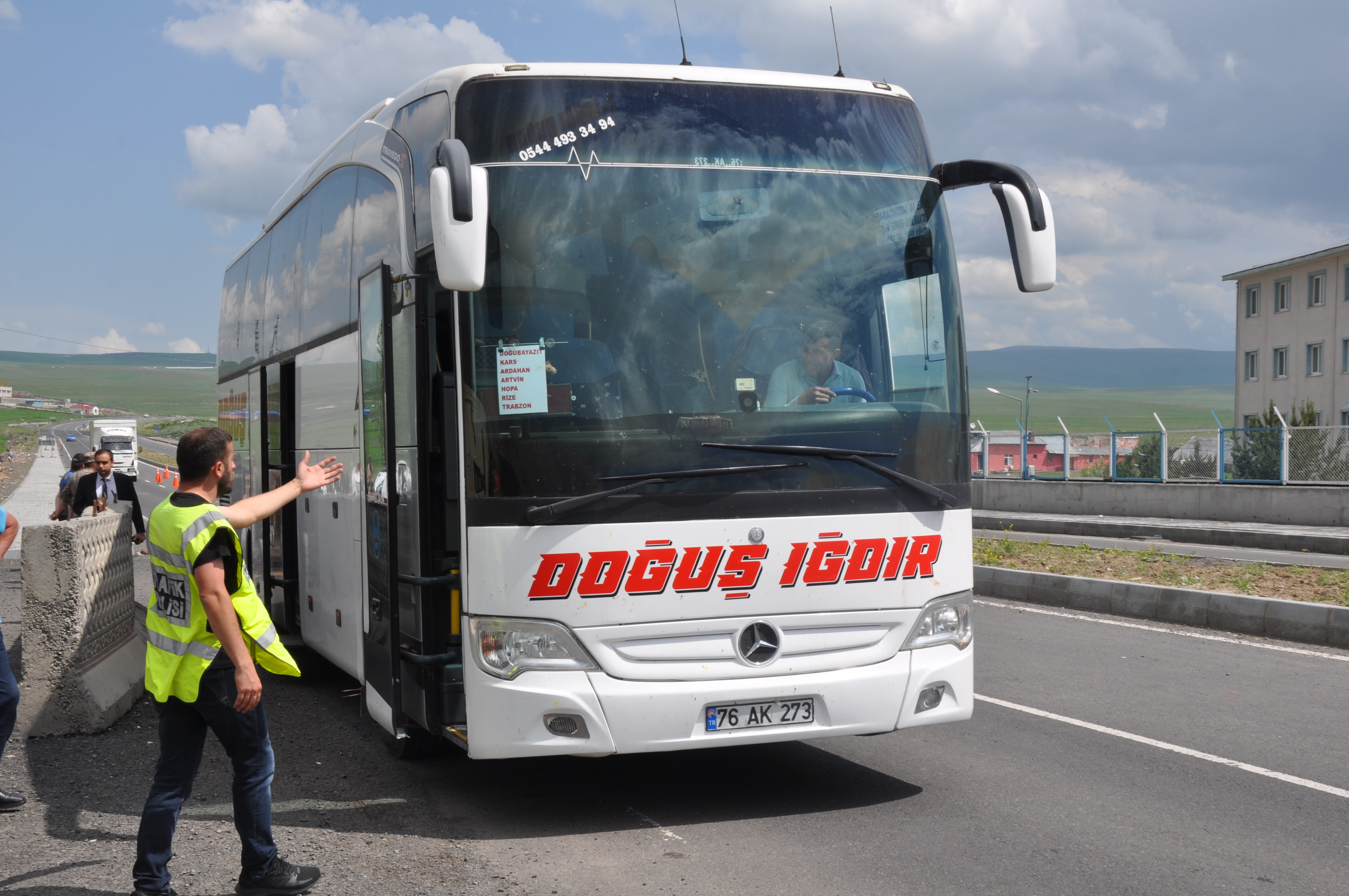 Kars'ta Bayram Tatili Dönüşü Başladı