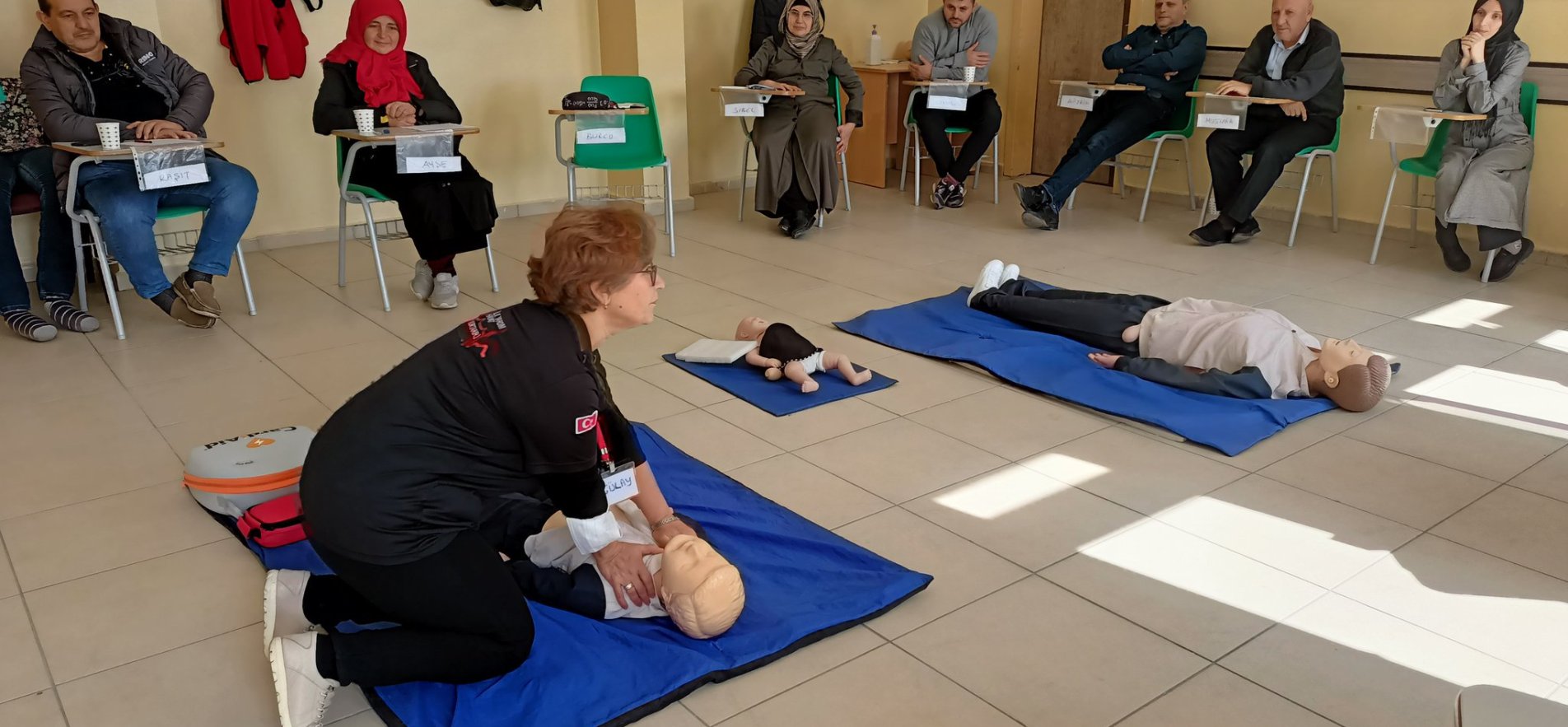 Kars'ta "Çocuklarımız İlk Yardımla Daha Güvende" projesi