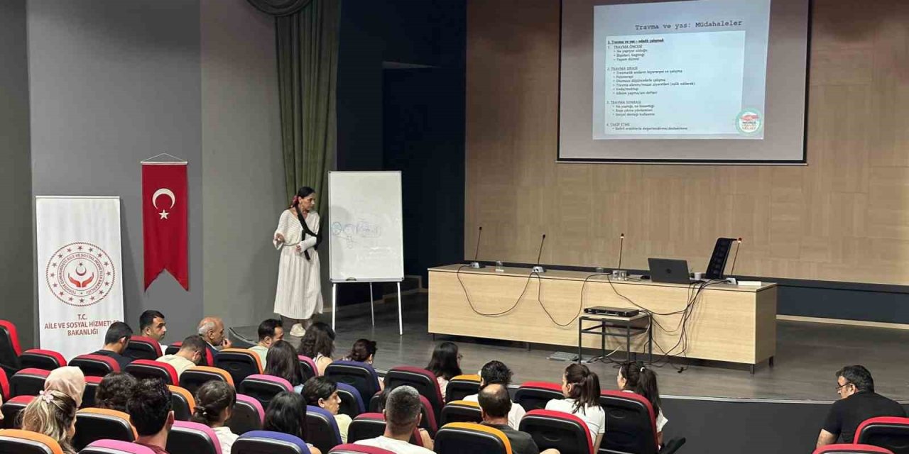 Tunceli’de Afet Müdahale Planı çerçevesinde travma eğitimleri düzenlendi