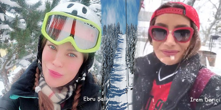 Ebru Şallı ve İrem Derici tatil için Kars’ı seçti