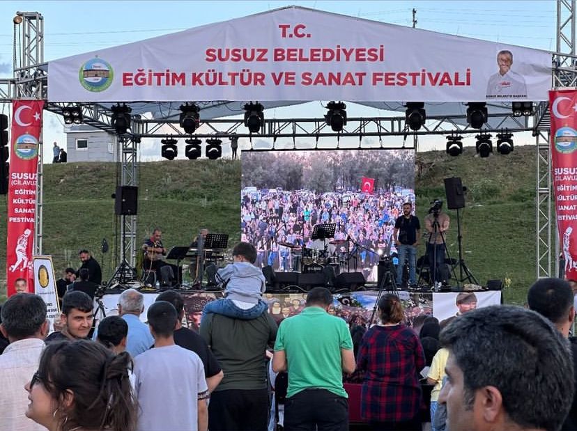 Susuz’da Eğitim, Kültür ve Sanat Festivali Coşkusu