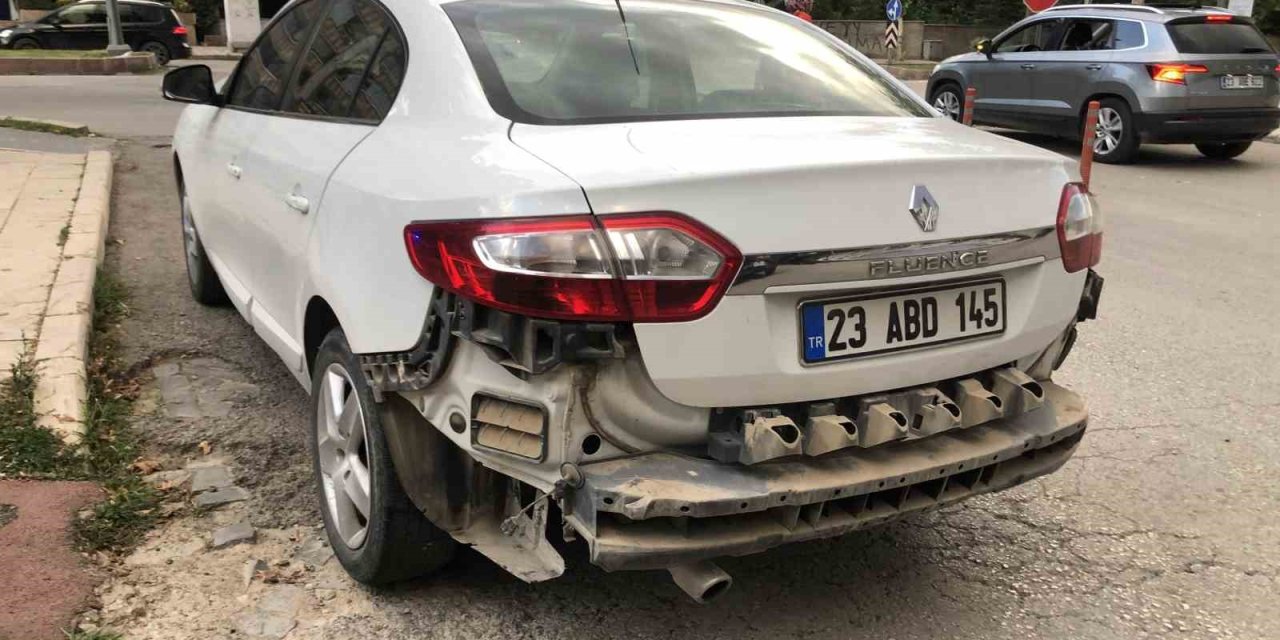 Elazığ’da trafik kazası: 1 yaralı