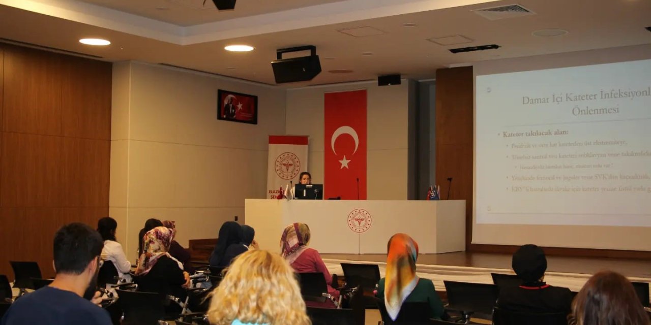 Elazığ’da damar içi katater enfeksiyonları ve kültür alma yöntemleri semineri