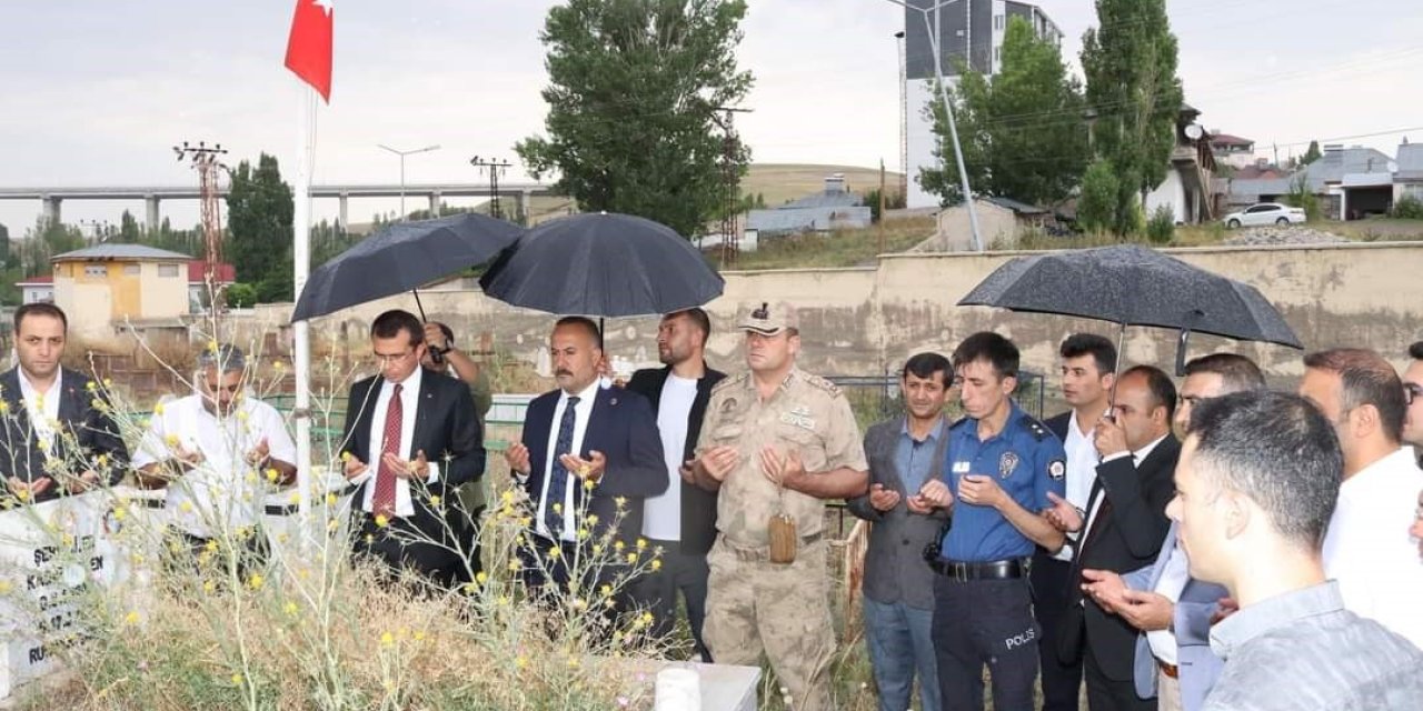 Tutak’ta 15 Temmuz şehitleri anıldı