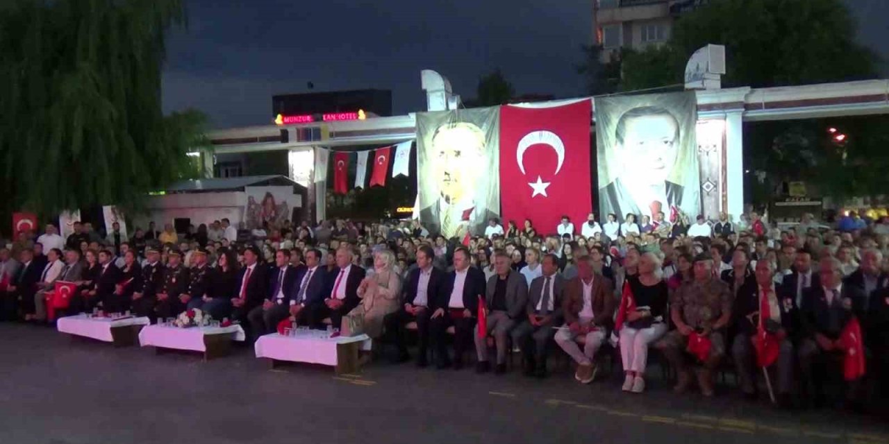 Tunceli’de 15 Temmuz Demokrasi ve Milli Birlik Günü programı