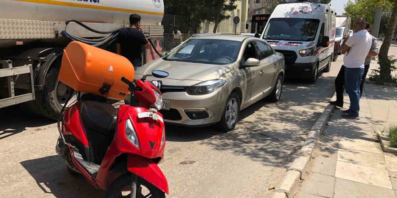 Elazığ’da trafik kazası: 1 yaralı