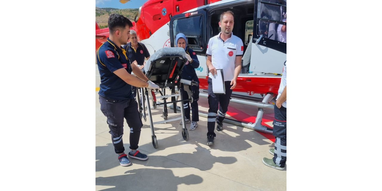 Yılanın soktuğu çocuk, Elazığ’da tedavi altına alındı