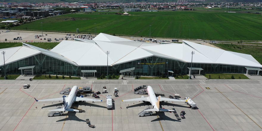Kars Harakani Havalimanı haziranda 51 bin 662 yolcuya hizmet verdi