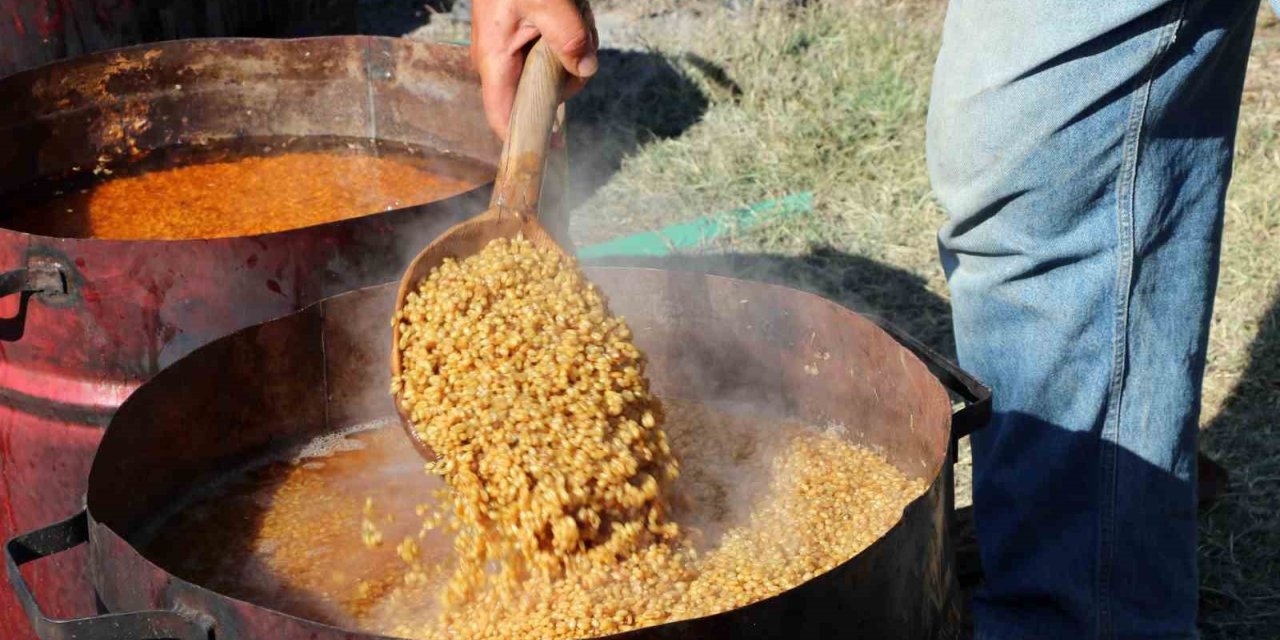 Erzincan’da bulgur kazanları kaynamaya başladı