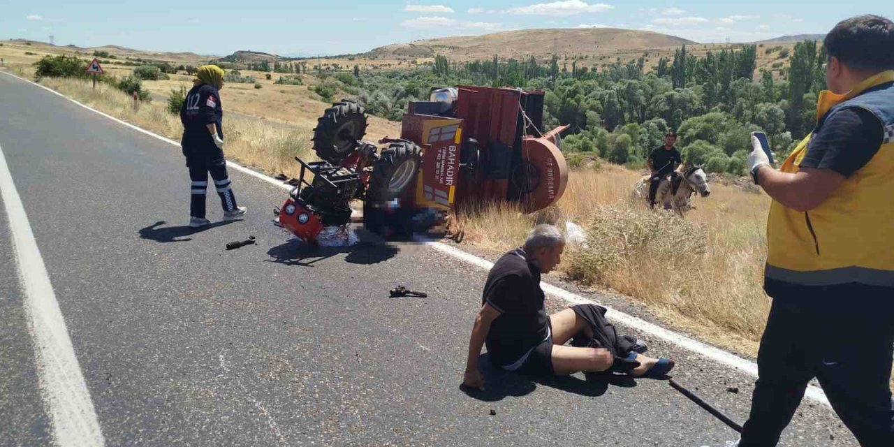 Malatya’da çapa motoru devrildi: 1 ölü, 1 ağır yaralı