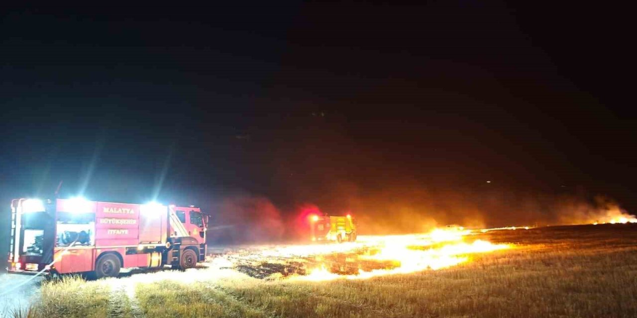 Malatya’da korkutan yangılar