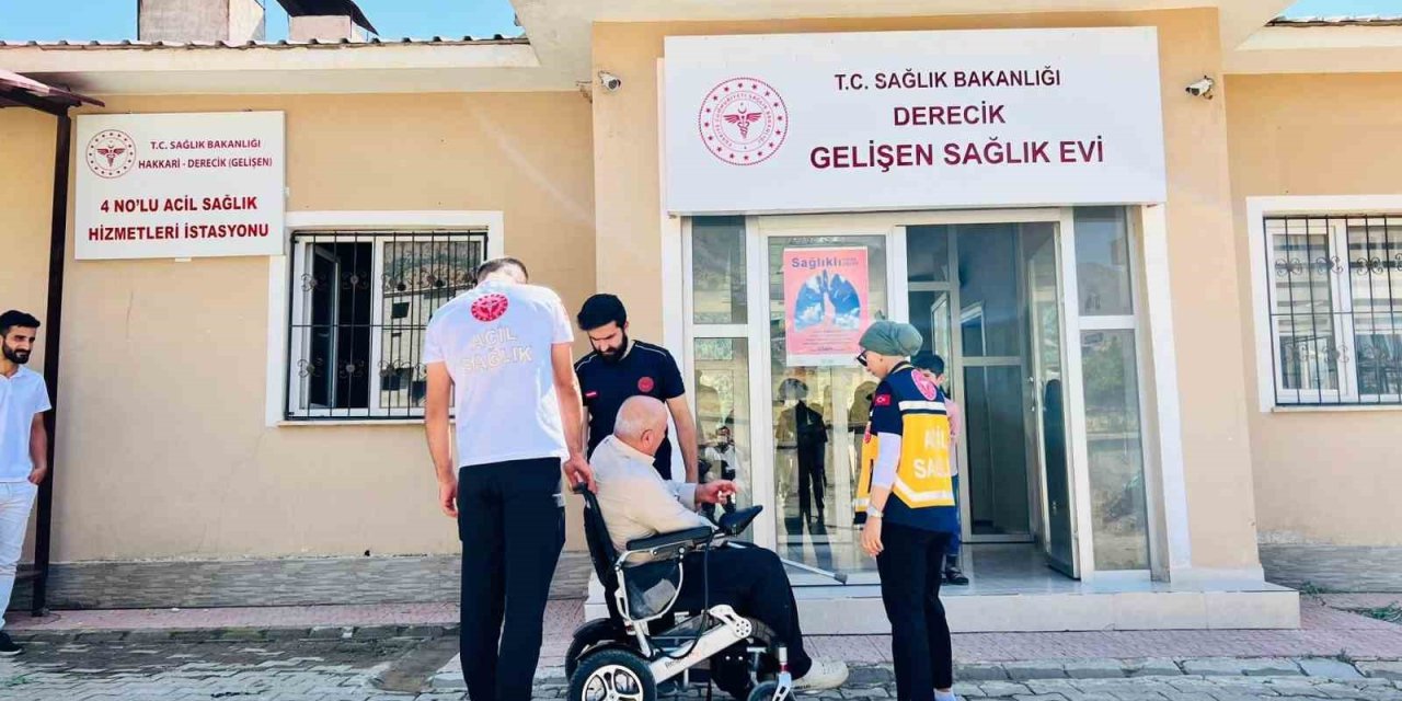 Derecik 4 Nolu Acil Sağlık Hizmetleri İstasyonu faaliyete geçti