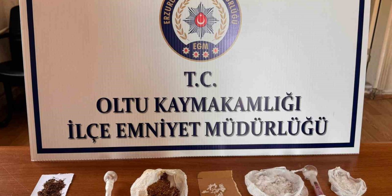 Oltu’da uyuşturucu operasyonu