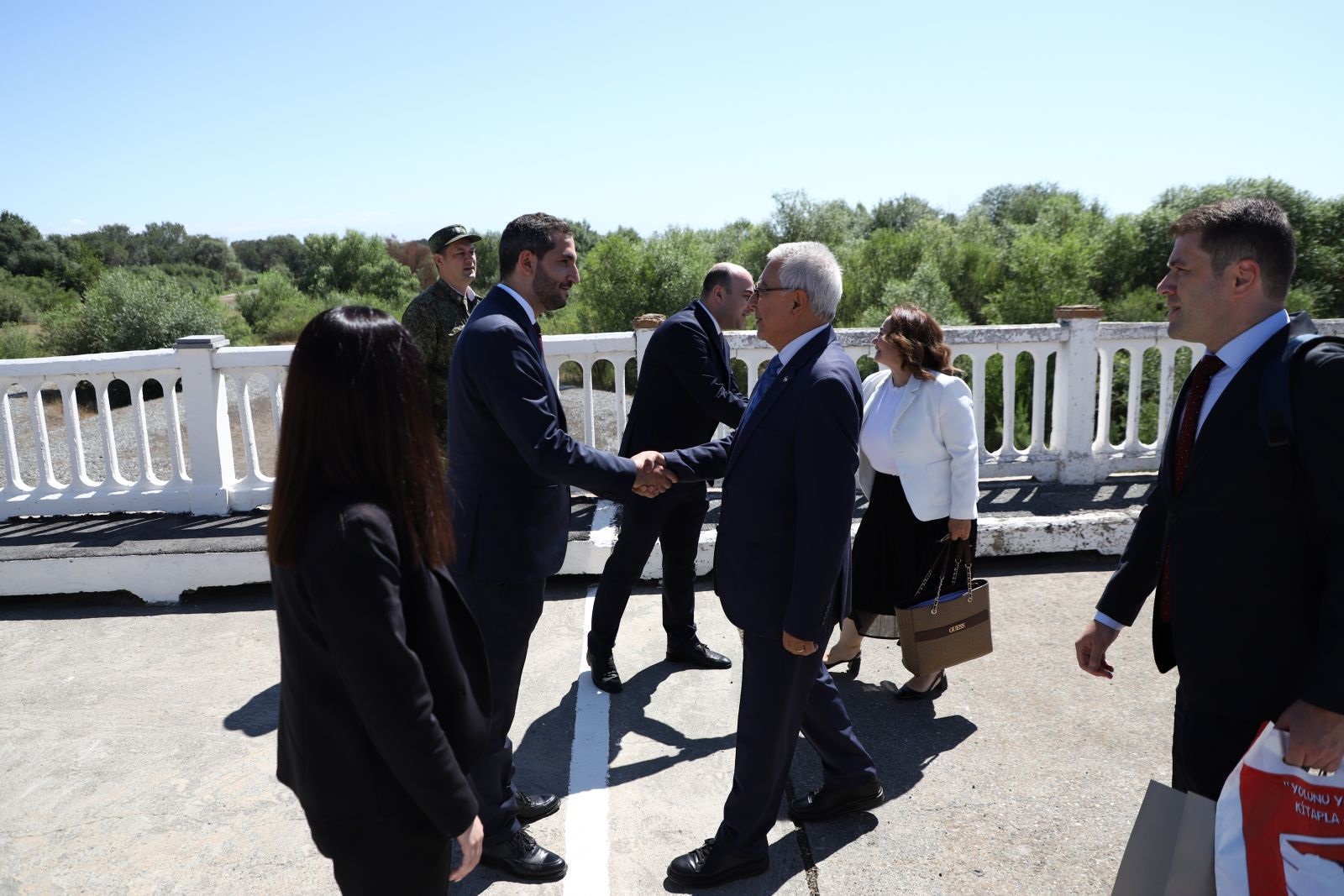 Özel Temsilci Kılıç, Doğu Kapı'da incelemede bulundu