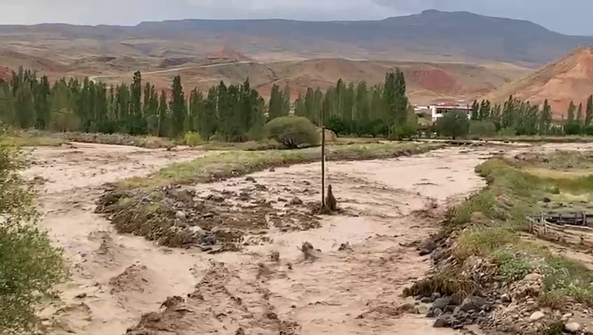 Kars'ta sel baskını