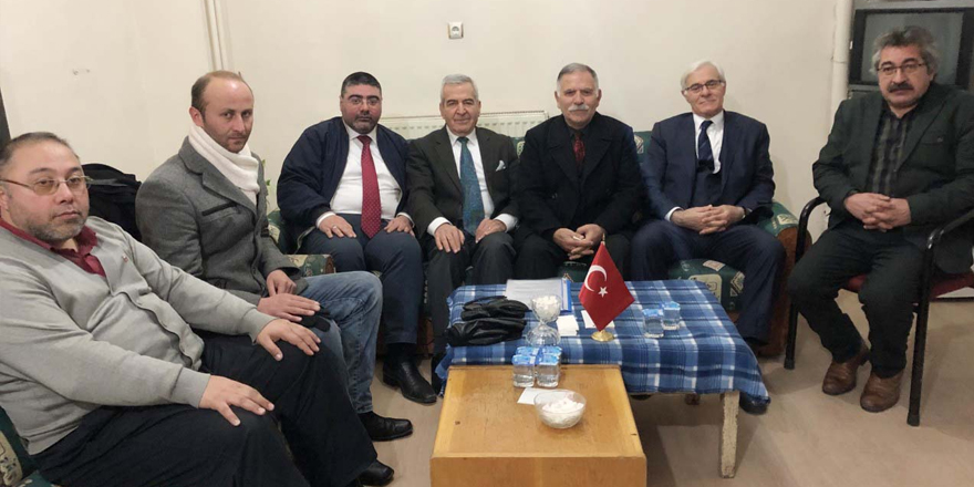 Vatan Partisi heyeti Kars’ta Gazeteciler Cemiyetini ziyaret etti
