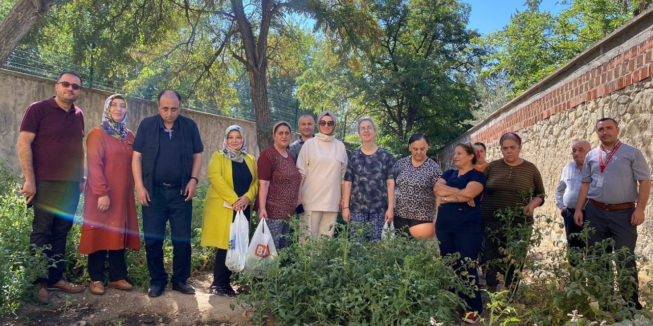 Elazığ’da hastalar için hobi bahçesinde etkinlik düzenlendi