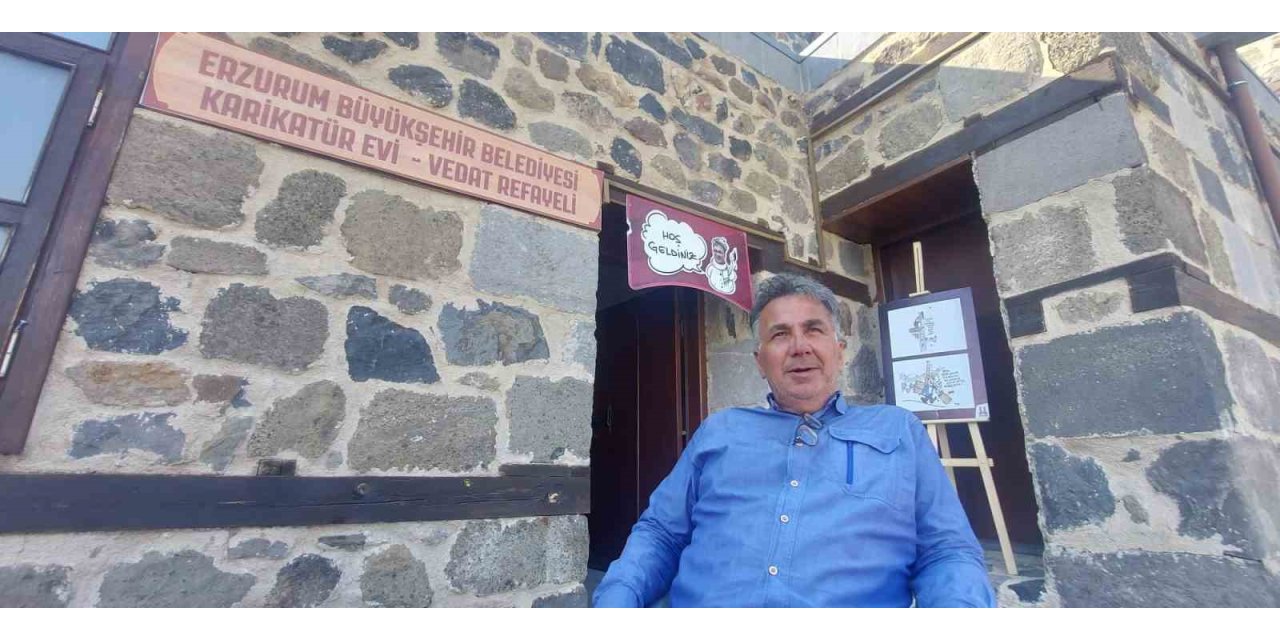 Erzurum’un ilk karikatür evi meraklılarını bekliyor