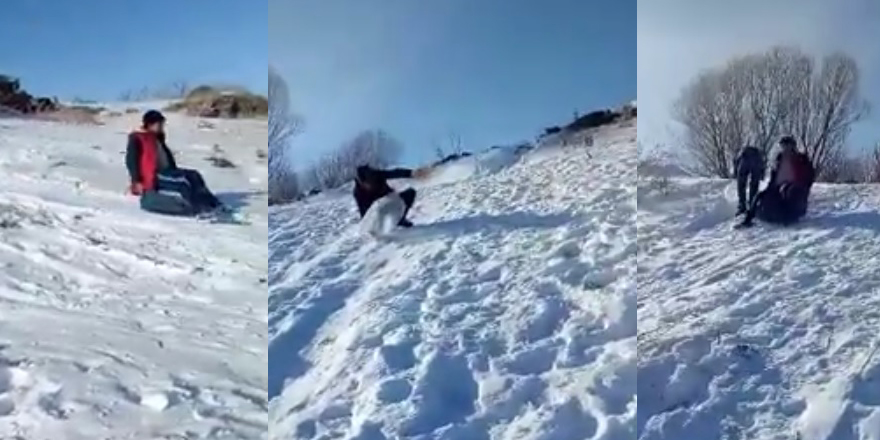 Kars'ta çocukların tatil keyfi