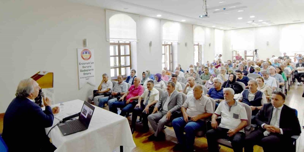 ER-VAK Başkanı Güzel’den ’Mustafa Kemal’in Erzurum Günleri’ konferansı