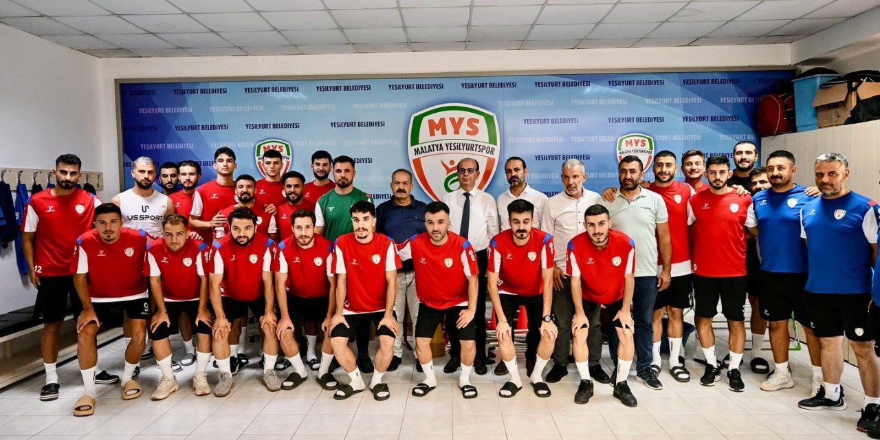 Geçit, Malatya Yeşilyurtspor Kulübünü ziyaret etti