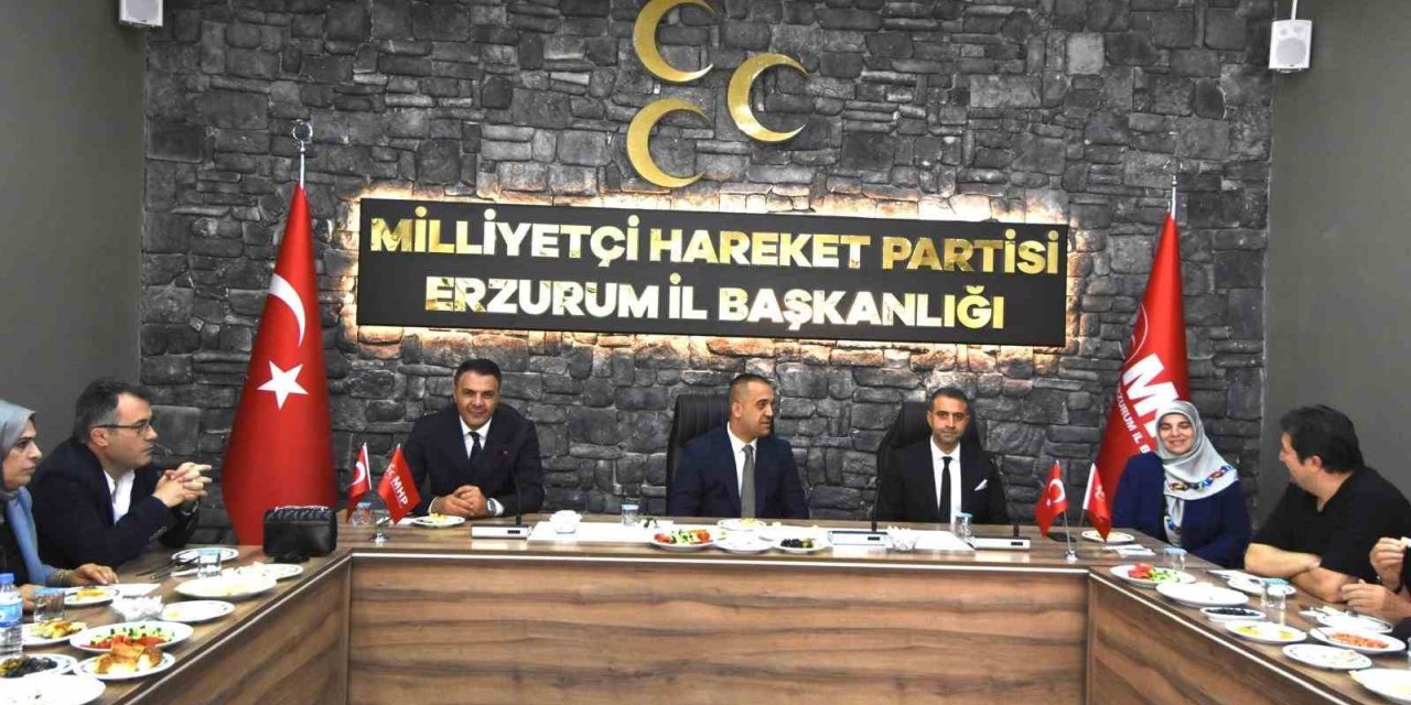 MHP İl Başkanı Yurdagül yeni hizmet binasını tanıttı