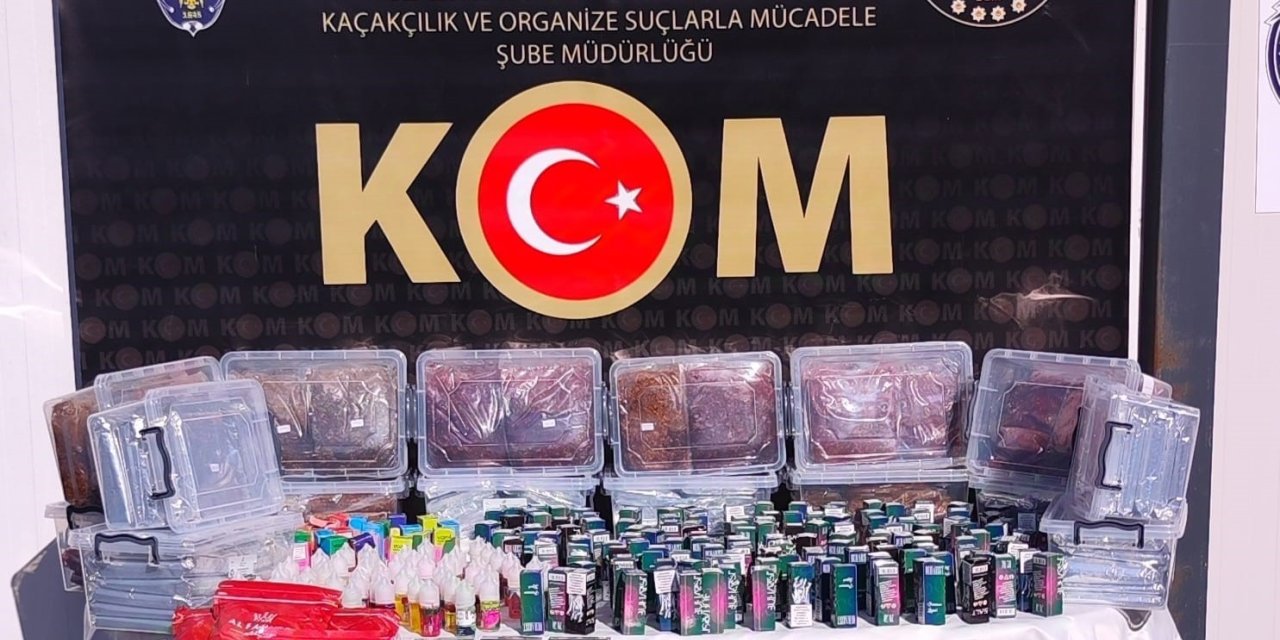 Malatya’da kaçakçılık operasyonu