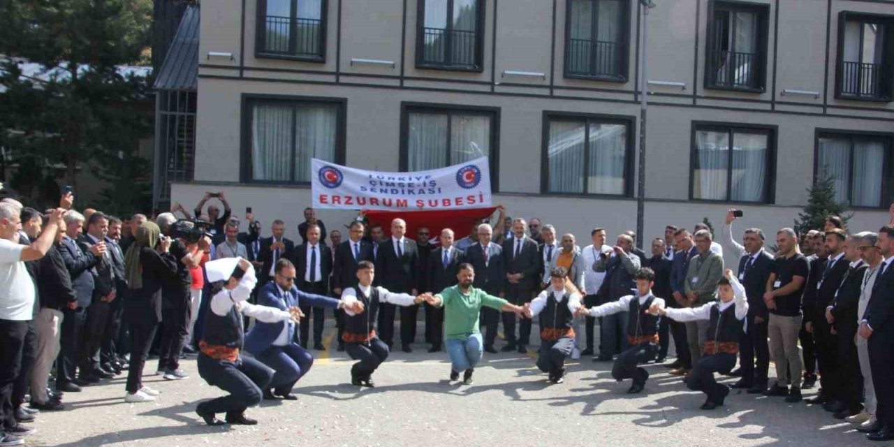 Erzurum Çimse-İş’te Abuzer Atik güven tazeledi