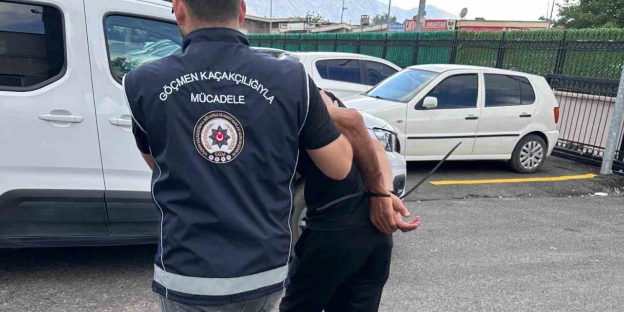 Erzincan’da 5 düzensiz göçmen yakalandı