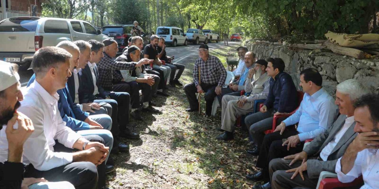 Kaymakam Güzel, vatandaşların sorunlarını dinledi