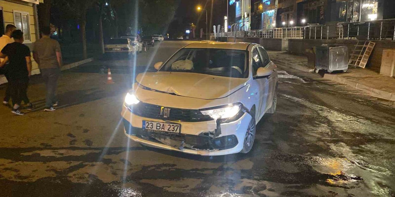 Elazığ’da trafik kazası: 2 yaralı