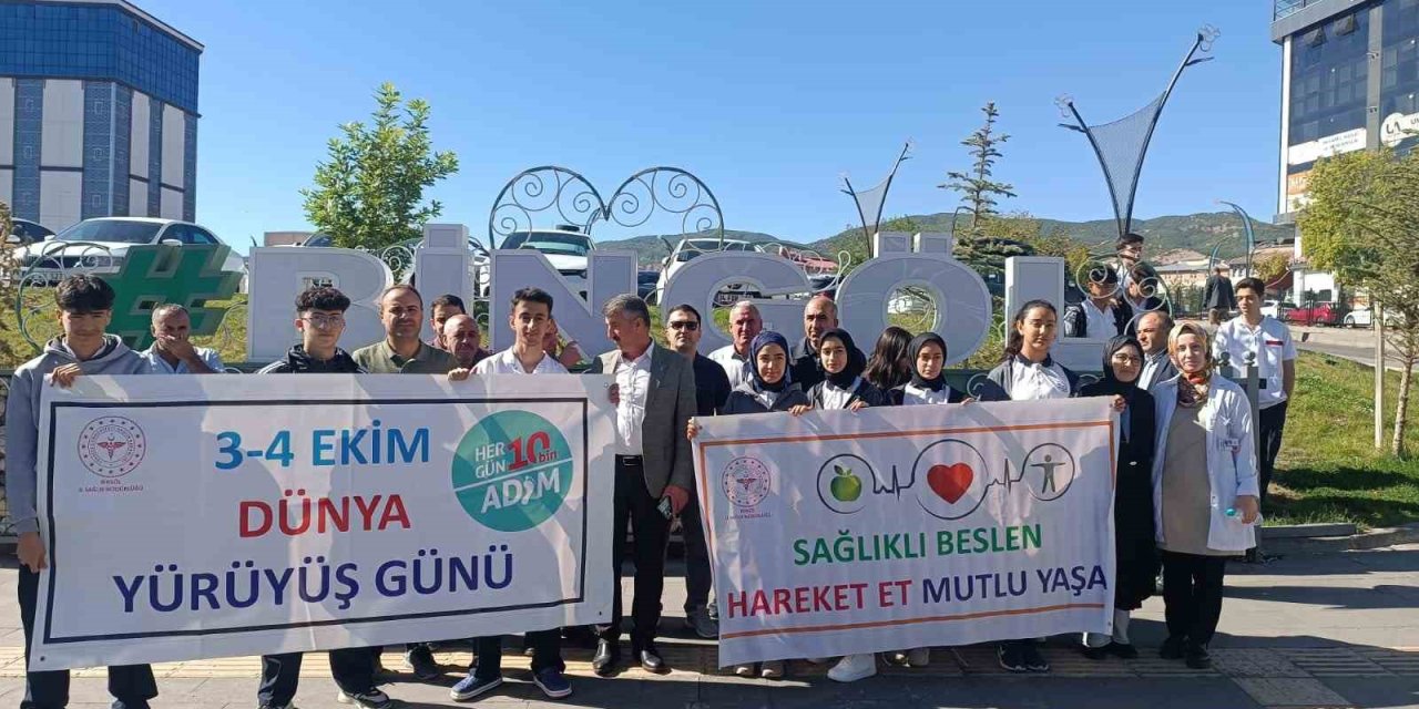 Bingöl’de Dünya Yürüyüş Gün etkinliği