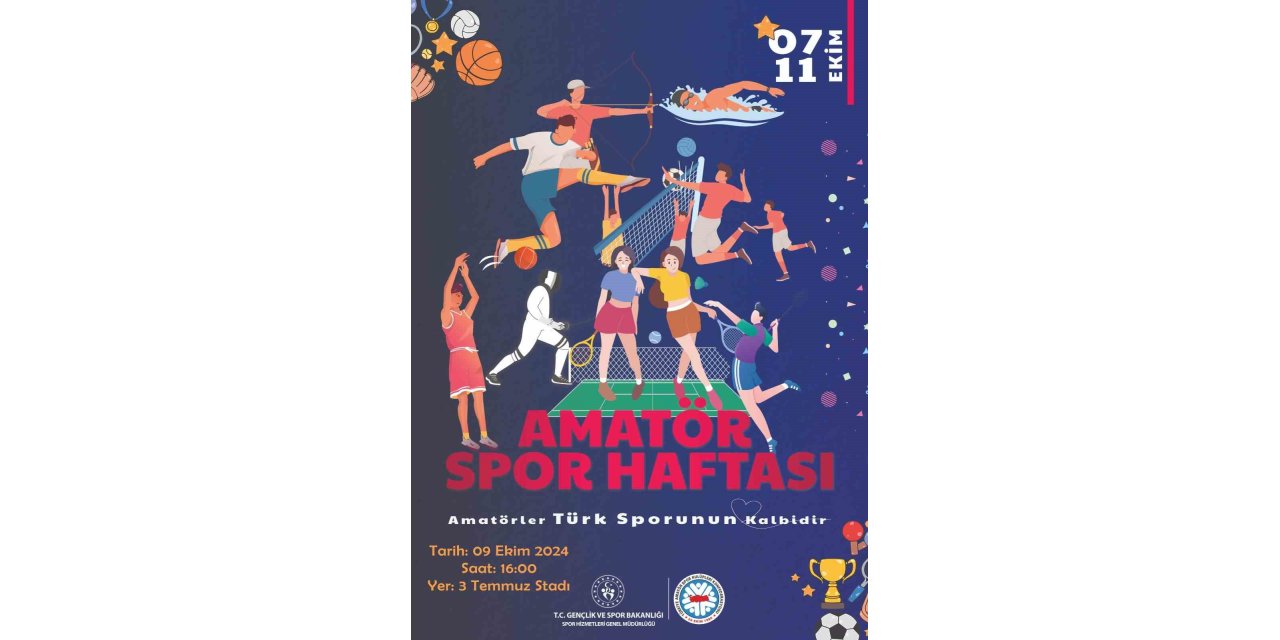 Amatör Spor Haftası için geri sayım