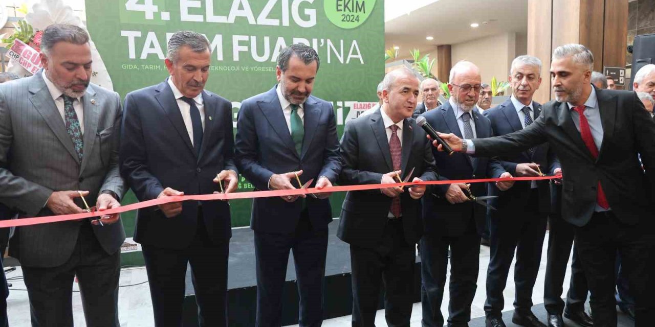 Elazığ’da 4’üncü Tarım Fuarı açıldı