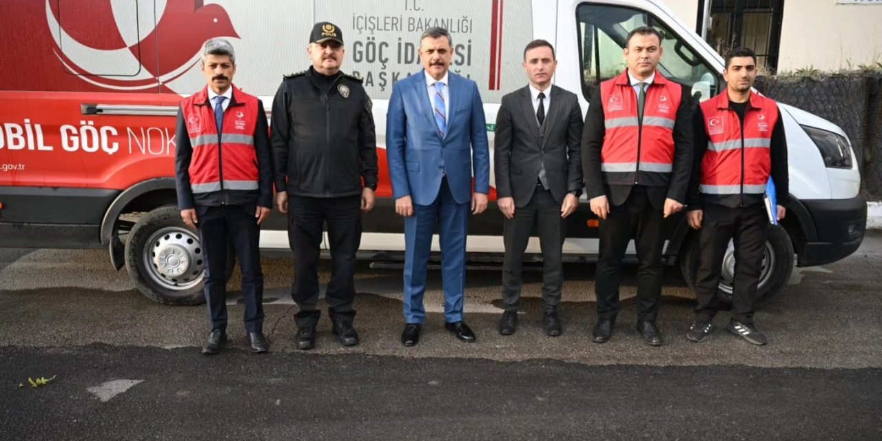 "Mobil göç aracı işlemleri hızlandırıyor"