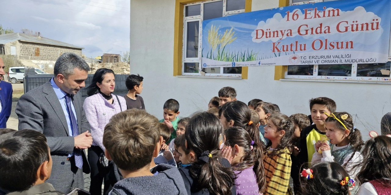 Tekman’da Dünya gıda günü etkinliği