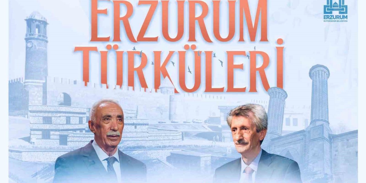 İki usta bir yörede, Erzurum Türküleri’nde buluşuyor