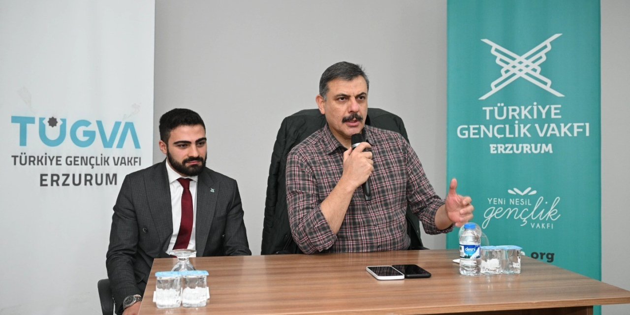 Erzurum Valisi Çiftçi, ‘Velhasıl sohbetler’ e katıldı