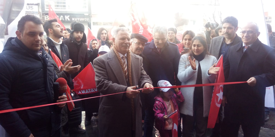 Vatan Partisi Kars Seçim Koordinasyon Merkezi açıldı