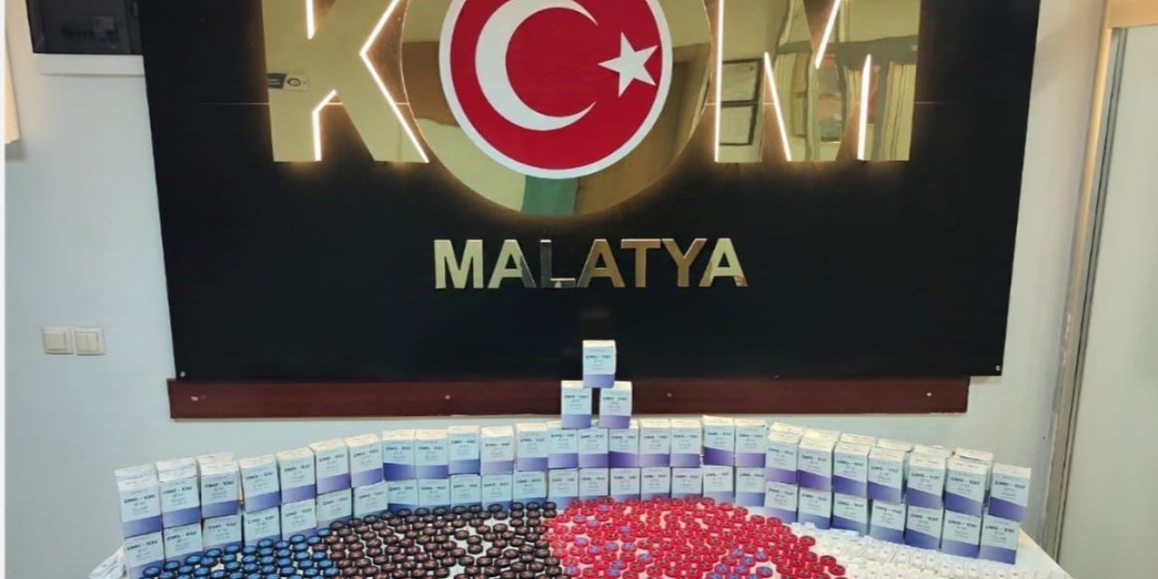 Malatya’da 2 bin 46 adet cinsel içerikli sahte ürün ele geçirildi