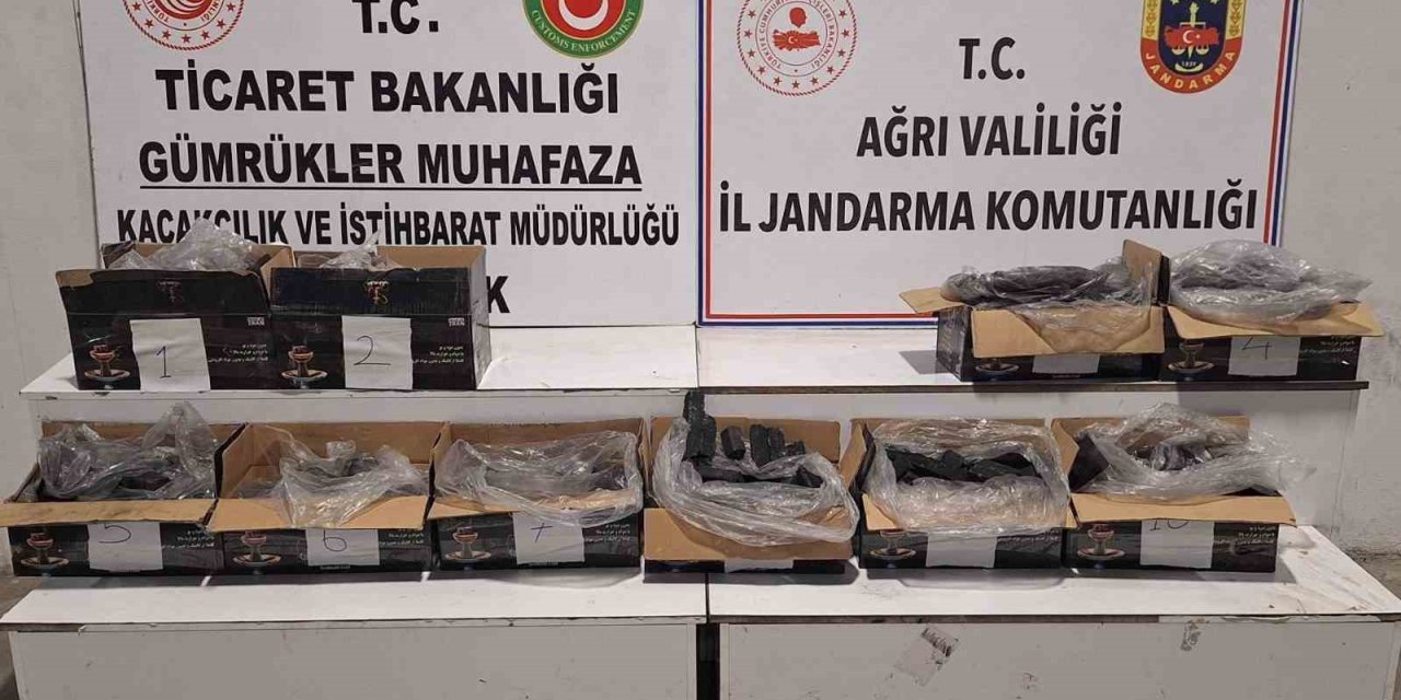 Ağrı’da 142 kilo sıvı metamfetamin ele geçirildi