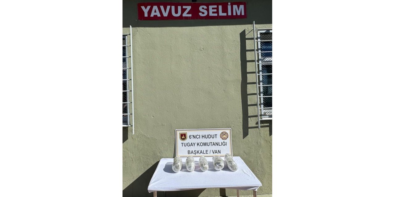 Van sınırında 3 kilo 786 gram uyuşturucu geçirildi