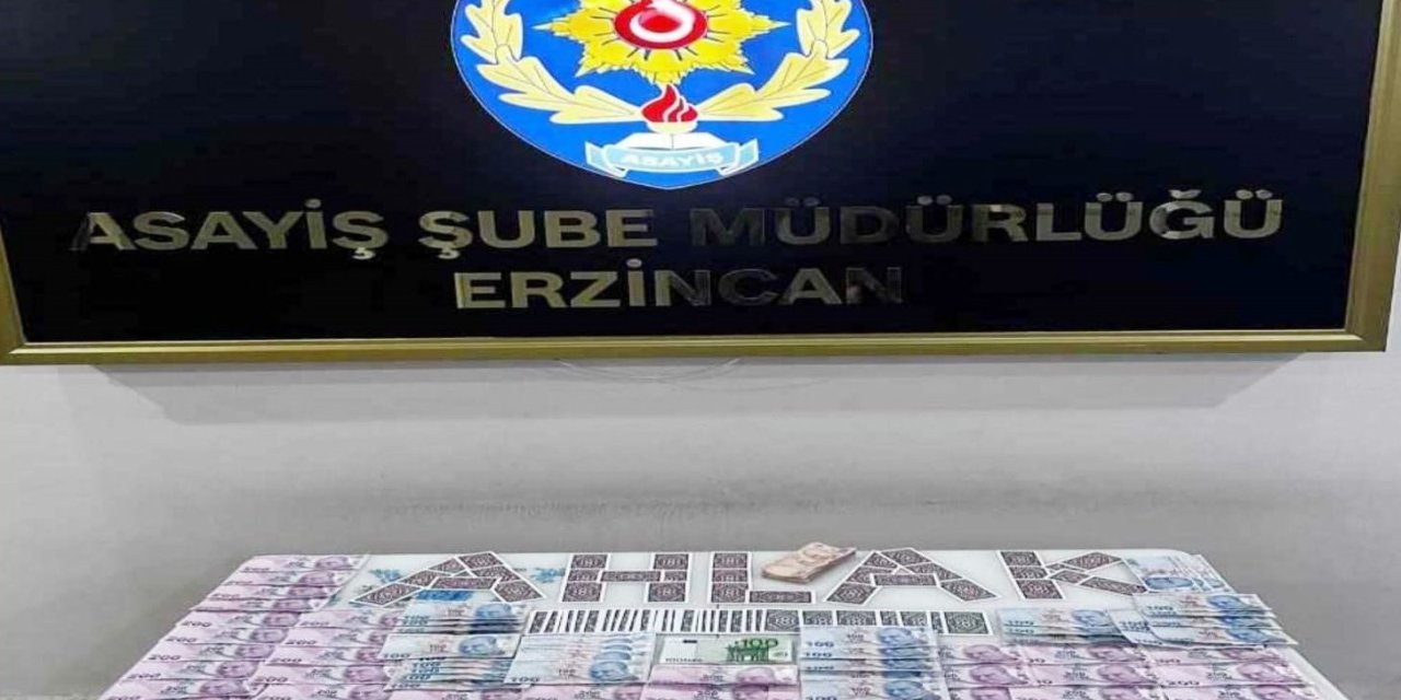 Erzincan’da kumar oynatılan eve baskın