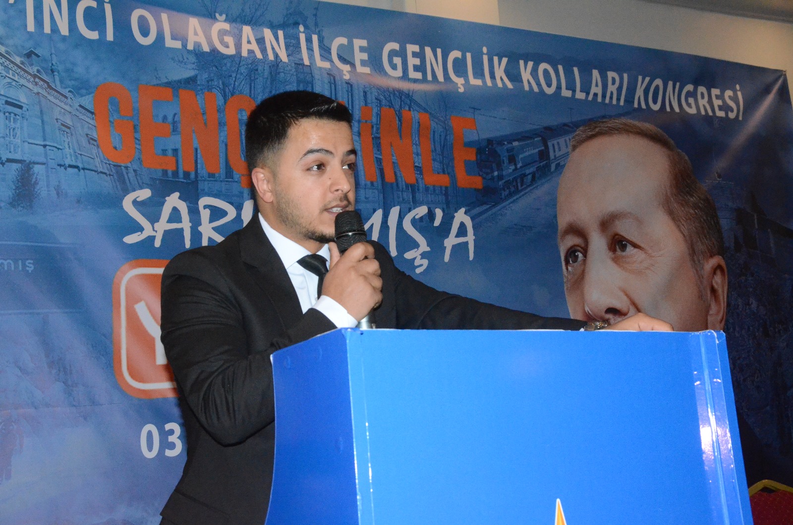 Ak Parti Sarıkamış İlçe Gençlik Kolları Başkanı Boztaş, güven tazeledi