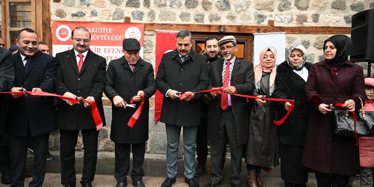 Ebu Bekir Efendi’nin ismi Erzurum’da yaşatılacak