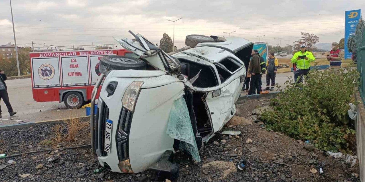 Elazığ’daki kazada yaralanan genç, hayatını kaybetti